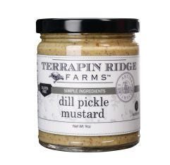 Wholesale Terrapin Ridge Dill Pickle Mustard 8 Oz- Bulk