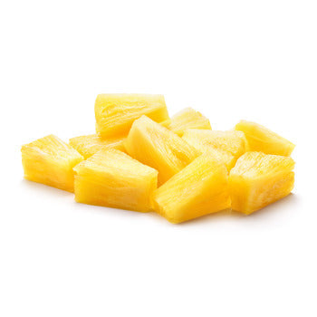 Wholesale Reddy Raw Pineapple Chunks Iqf 22lb- Bulk