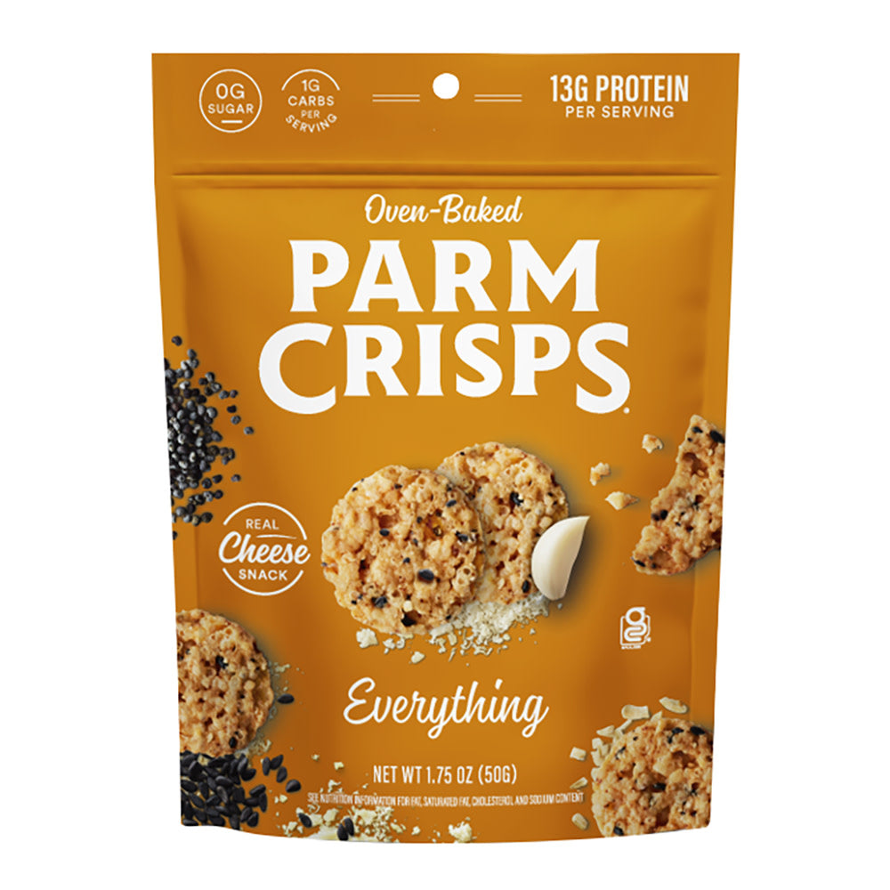 Wholesale Parm Crisps Everything 1.75 Oz Pouch- Bulk