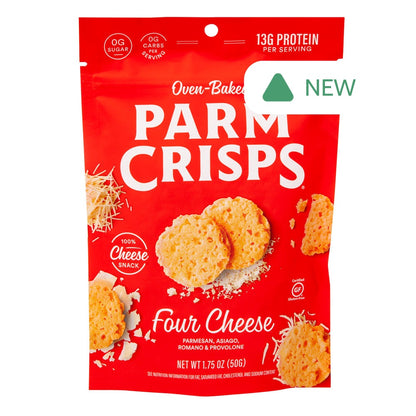 Wholesale Parm Crisps Four Cheese 1.75 Oz Pouch- Bulk