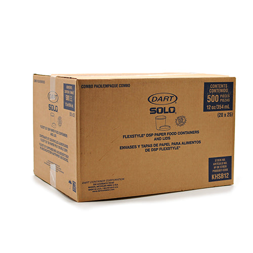 Wholesale Solo 12 Oz Container Soup with Lid- Bulk