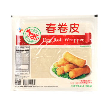 Wholesale Twin Marquis Egg Roll Wrapper 32oz- Bulk