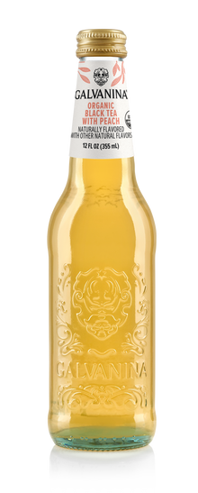 Wholesale Organic Peach Tea Tea Galvanina 355 ML- Bulk