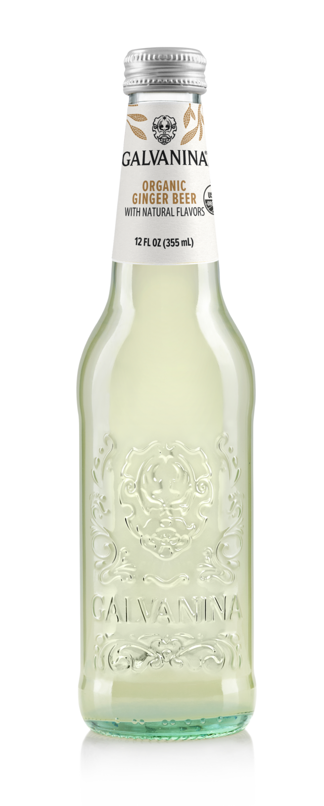 Wholesale Organic Ginger Beer Soda Galvanina 335 ML- Bulk