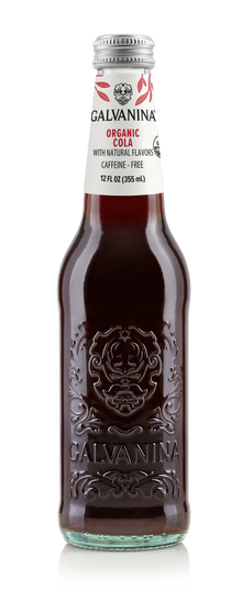 Wholesale Organic Cola Decaf Soda Galvanina 355 ML- Bulk