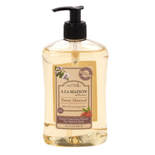 Wholesale A La Maison Sweet Almond Liquid Soap 16.9 Oz Pump Bottle- Bulk