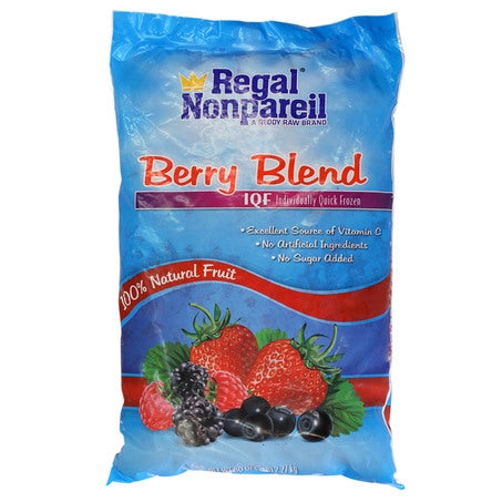 Wholesale BoxNCase Case 4 Blend Mixed Berries Iqf- Bulk