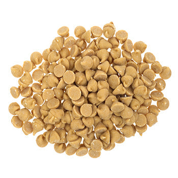 Wholesale Gertrude Hawk Chocolates Peanut Butter Chips 1000 Count per Pound 30lb- Bulk