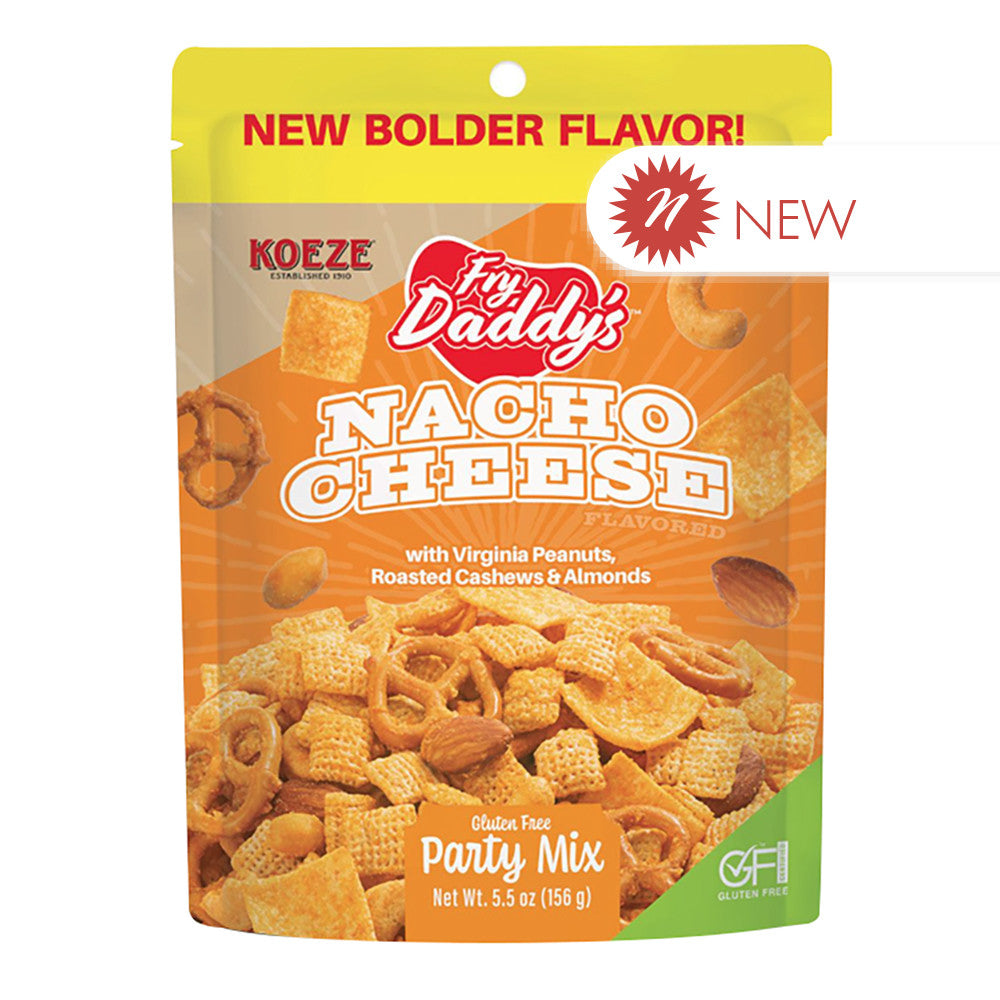 Wholesale Fry Daddy'S - Gluten Free Nacho Chese Party Mix - 5.5Oz- Bulk