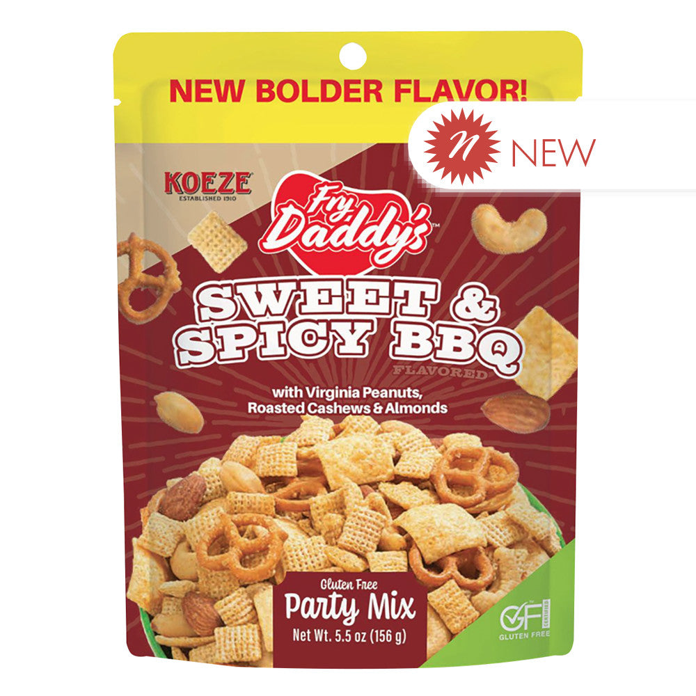 Wholesale Fry Daddy'S - Gluten Free Sweet&Spcy Barbecue Party Mix - 5.5Oz- Bulk