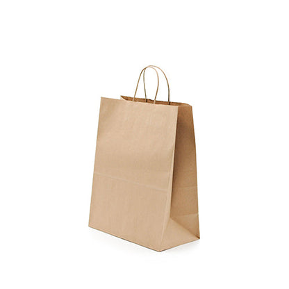 Wholesale Flexo Converters USA 13x7x17 Shopping Bags- Bulk