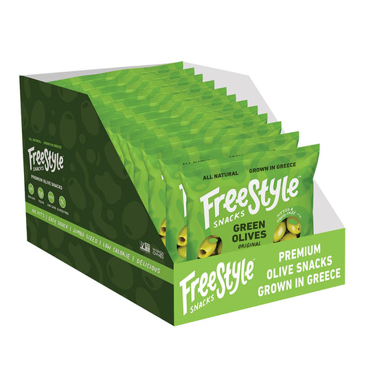 Wholesale Freestyle - Green Olives Plain Og - 1.1Oz- Bulk