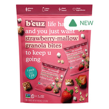 Wholesale B'Cuz Strawberry-Mallow Granola Bites Multipack 5 Oz Pouch- Bulk