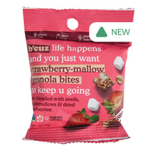 Wholesale B'Cuz Strawberry-Mallow Granola Bites 1 Oz Peg Bag- Bulk