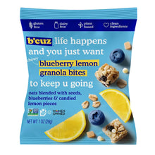 Wholesale B'Cuz Blueberry Lemon Granola Bites 1 Oz Bag- Bulk