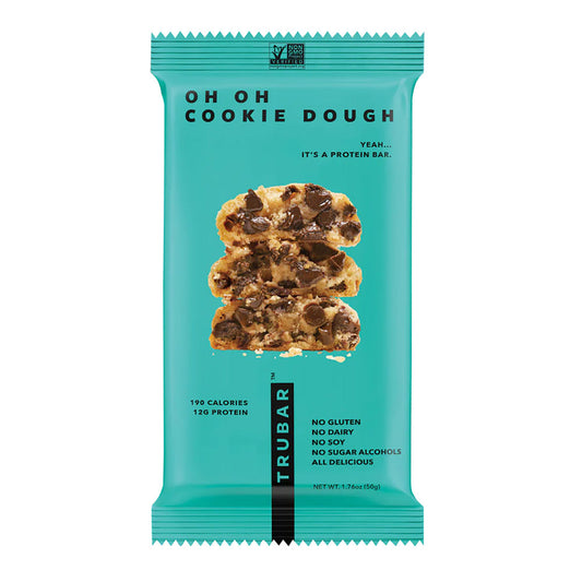 Wholesale Trubar Oh Oh Cookie Dough Protein Bar 1.76 Oz- Bulk