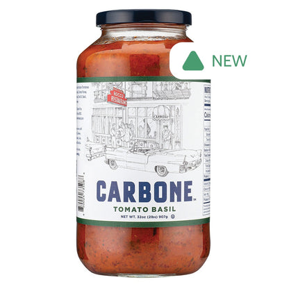 Wholesale Carbone Tomato Basil Pasta Sauce 32 Oz Jar- Bulk
