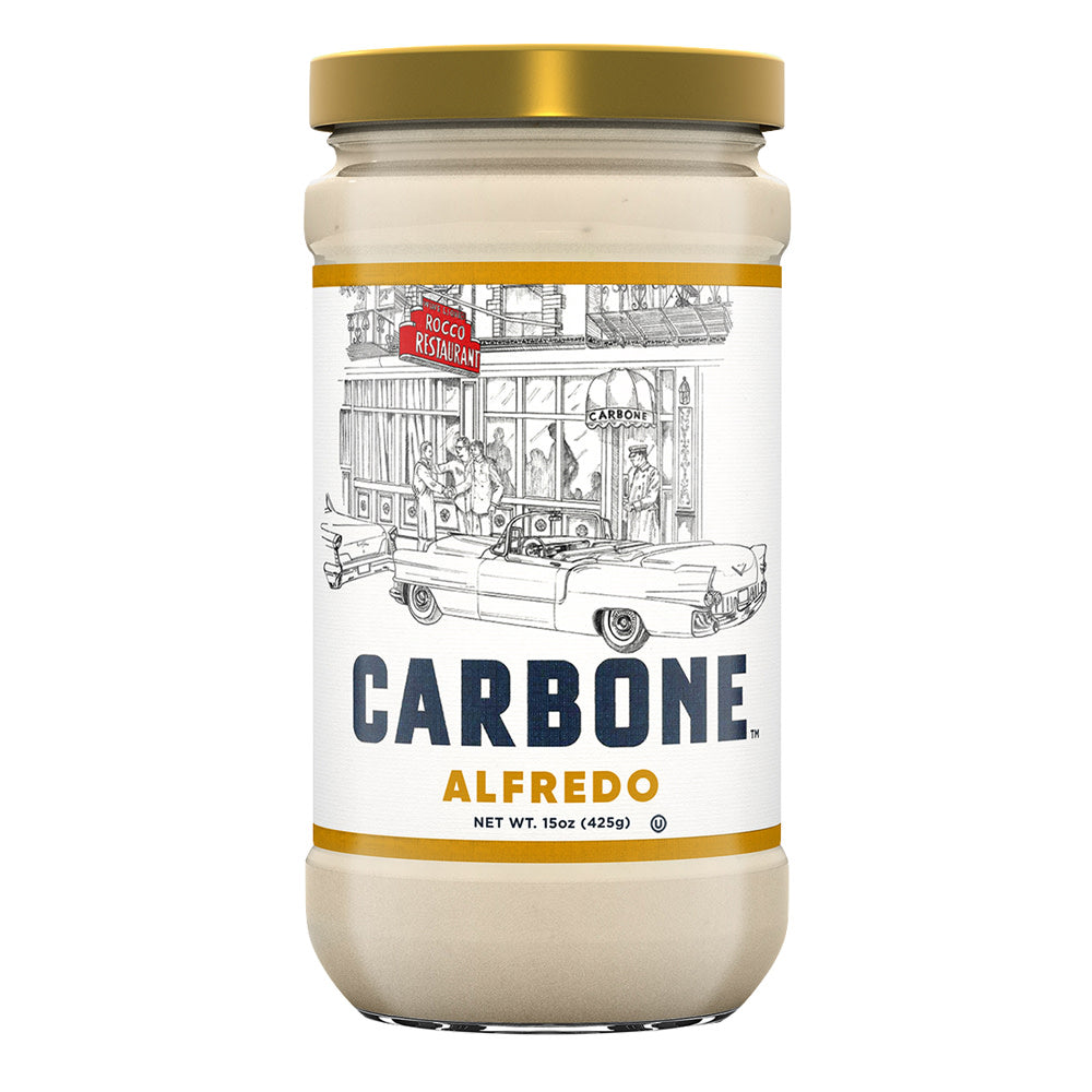 Wholesale Carbone Alfredo Sauce 15 Oz Jar- Bulk