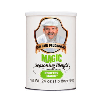 Wholesale Magic Seasoning Chef Paul Prudho Poultry Magic 24oz- Bulk