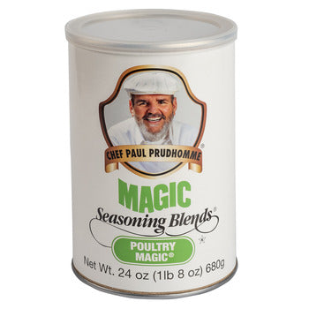 Wholesale Magic Seasoning Chef Paul Prudho Poultry Magic 24oz- Bulk