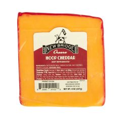 Wholesale New Bridge Old Fashioned Hoop Cheddar 8 Oz- Bulk