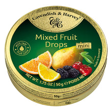 Wholesale Cavendish & Harvey Mixed Fruit Drops 1.75 Oz Tin- Bulk
