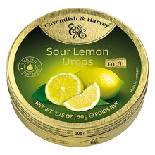 Wholesale Cavendish & Harvey Sour Lemon Drops 1.75 Oz Tin- Bulk