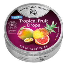 Cavendish & Harvey Sugar Free Tropical Drops 4.5 Oz Tin