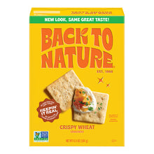 Wholesale Back To Nature Crispy Wheat Crackers 6.5 Oz Box- Bulk