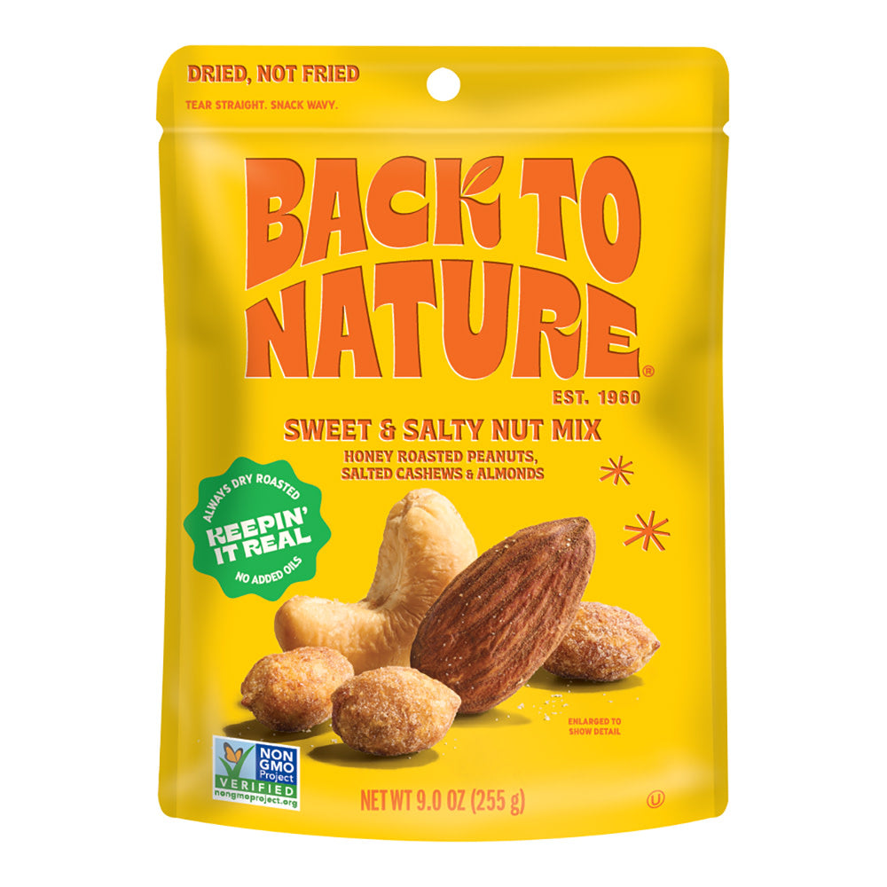 Wholesale Back To Nature Sweet & Salty Nut Mix 9 Oz Box- Bulk