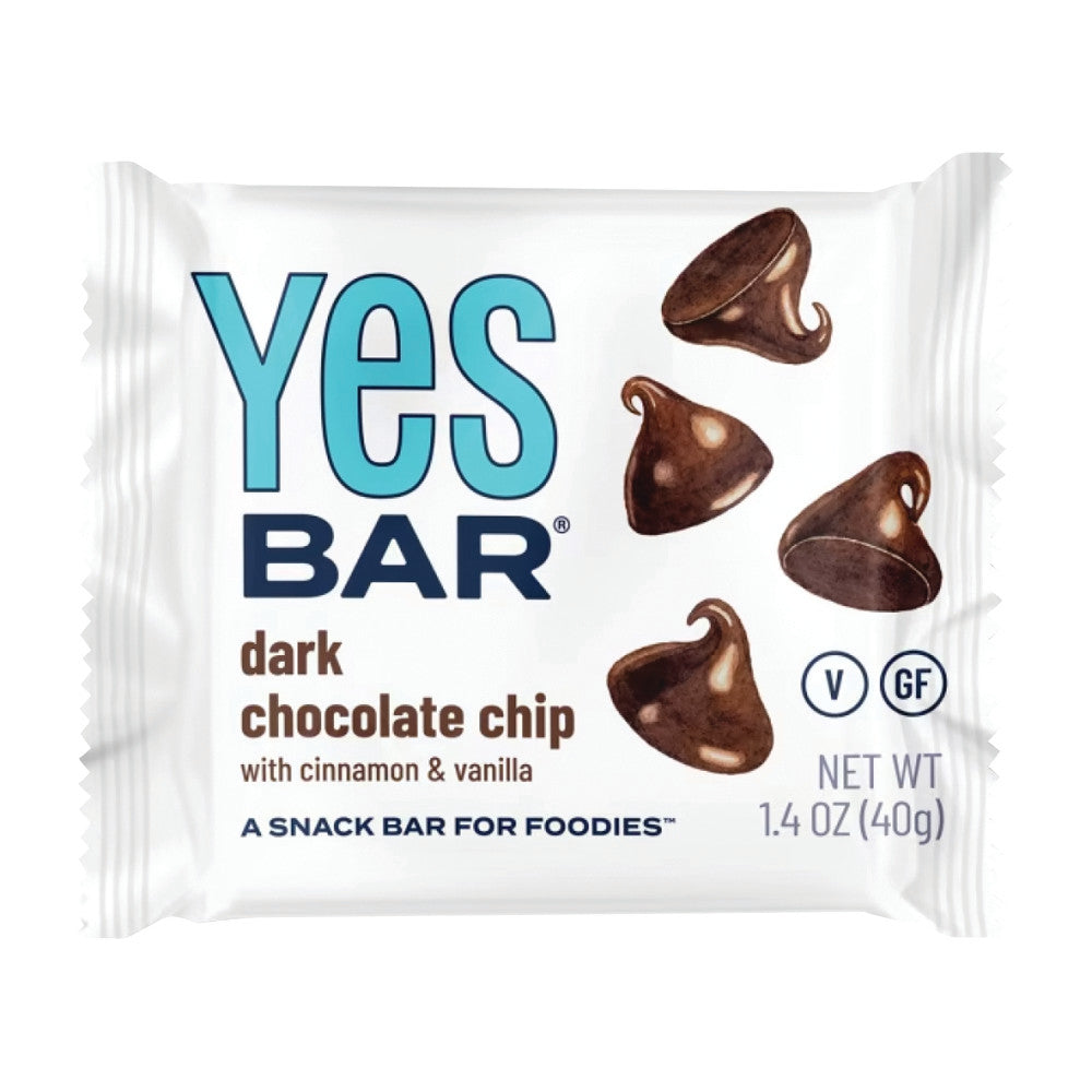 Wholesale Yes Bar Dark Chocolate Chip 1.4 Oz- Bulk