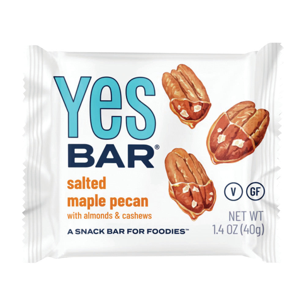 Wholesale Yes Bar Salted Maple Pecan 1.4 Oz- Bulk
