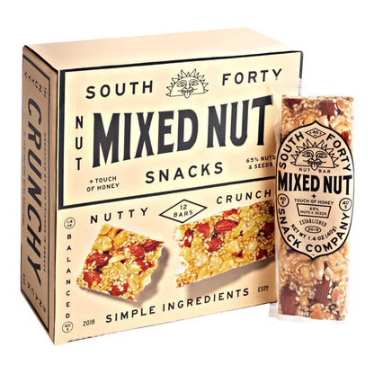 Wholesale South Forty Mixed Nut Nut 1.4 Oz Bars- Bulk