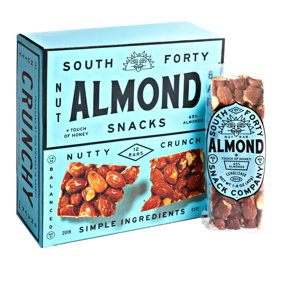 Wholesale South Forty Almond Nut 1.4 Oz Bars- Bulk