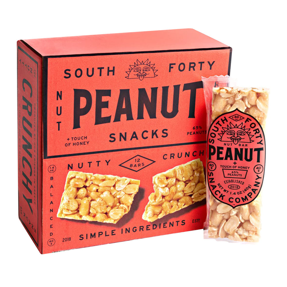 Wholesale South Forty Peanut Nut 1.4 Oz Bars- Bulk