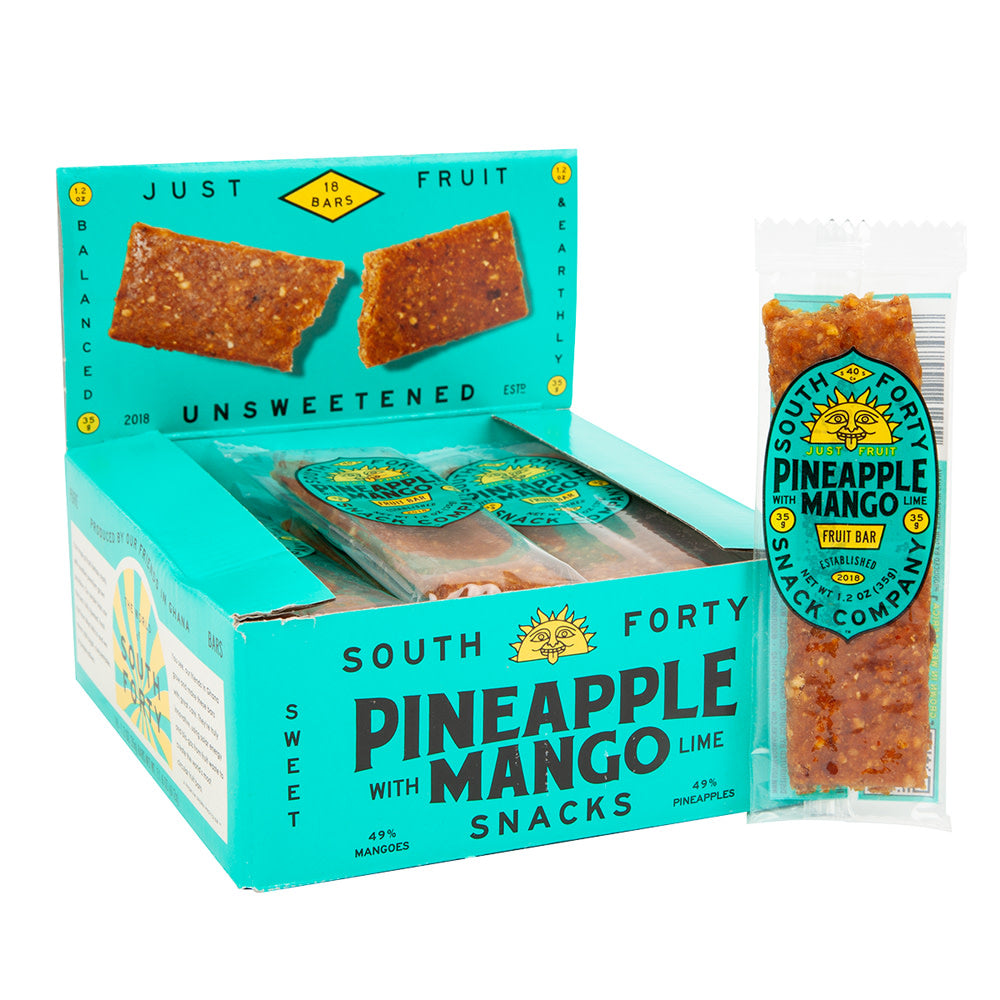 Wholesale South Forty Pineapple Mango 1.2 Oz Bar- Bulk
