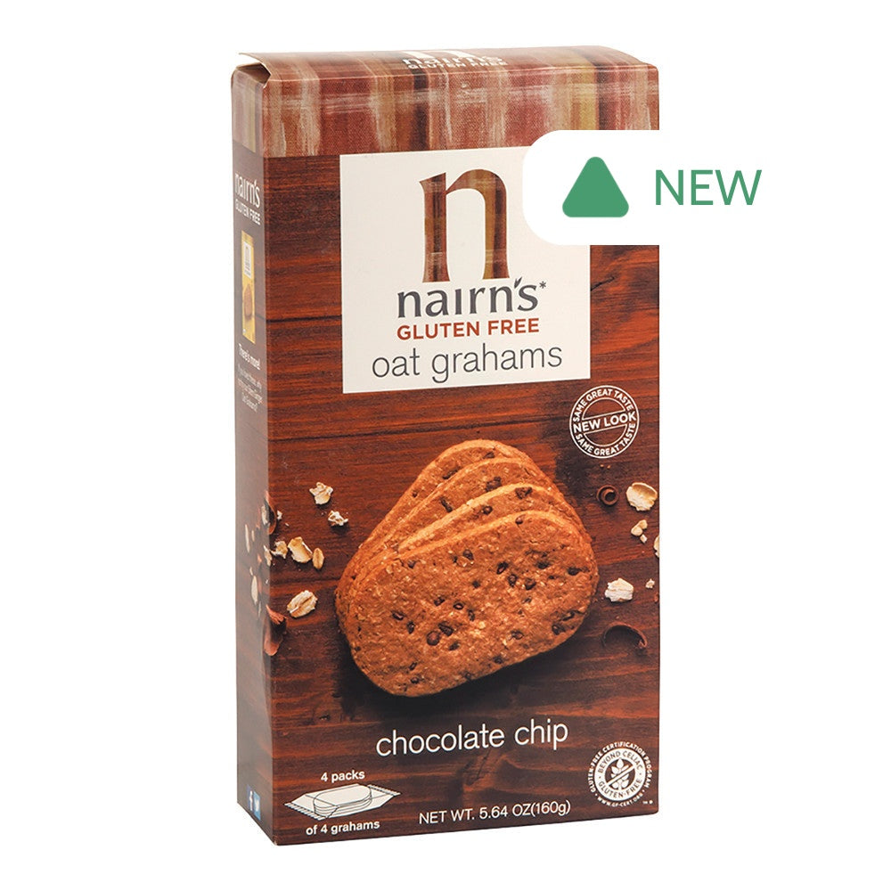 Wholesale Nairn'S Chocolate Chip Gluten Free Oat Grahams 5.64 Oz Box- Bulk