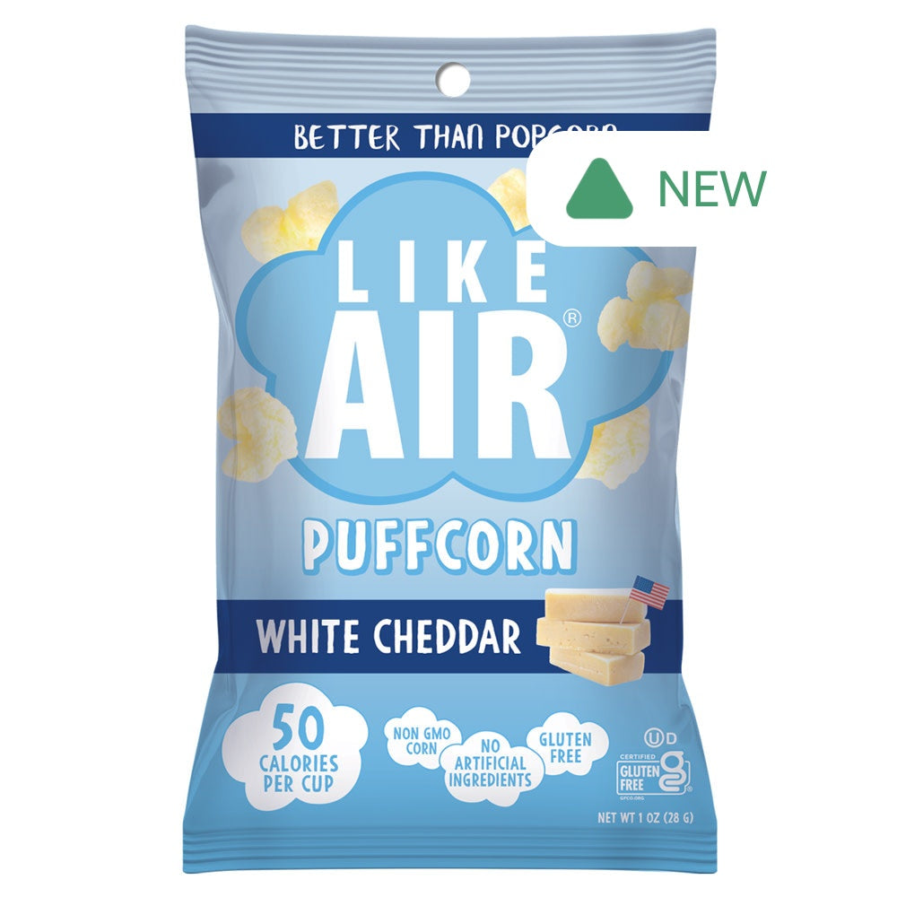 Wholesale Like Air White Cheddar Puffcorn 1 Oz Bag- Bulk