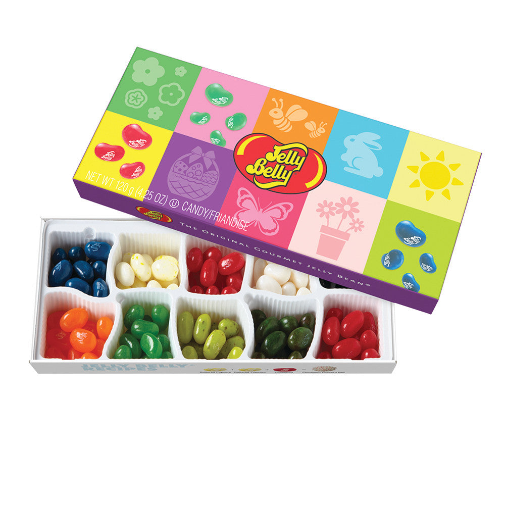 Wholesale Jelly Belly Easter 10 Flavors 4.25 Oz Gift Box- Bulk