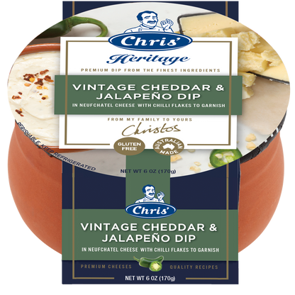 Wholesale Heritage Vintage Cheddar Jalapeno- Bulk