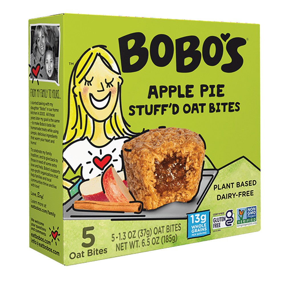 Wholesale Bobo'S Apple Pie Stuff'D Oat Bites 6.5 Oz Box- Bulk
