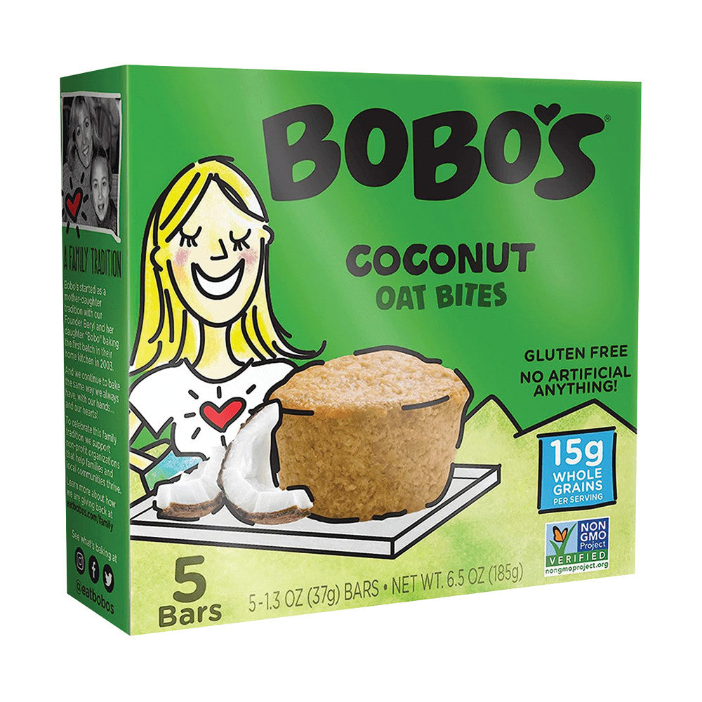Wholesale Bobo'S Coconut Oat Bites 6.5 Oz Box- Bulk
