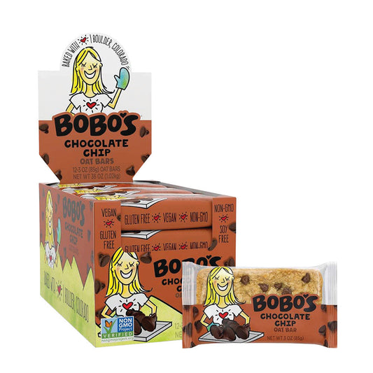 Wholesale Bobo'S Chocolate Chip Oat Bar 3 Oz- Bulk