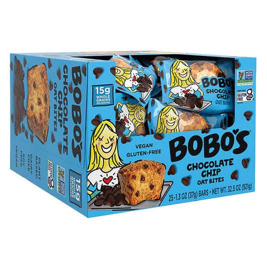 Wholesale Bobo'S Chocolate Chip Oat Bites 1.3 Oz- Bulk
