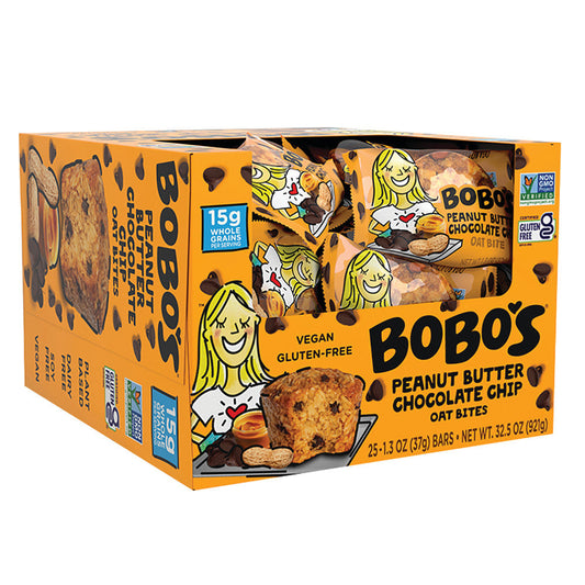 Wholesale Bobo'S Peanut Butter Chocolate Chip Oat Bites 1.3 Oz- Bulk
