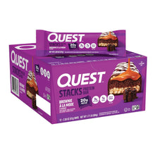 Wholesale Quest - Stack Bars - Brownie Ala Mode - 2.36Oz- Bulk