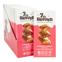 Wholesale 7Th Heaven Hazelnut Cream Oat Milk Chocolate Bar 3.5 Oz- Bulk