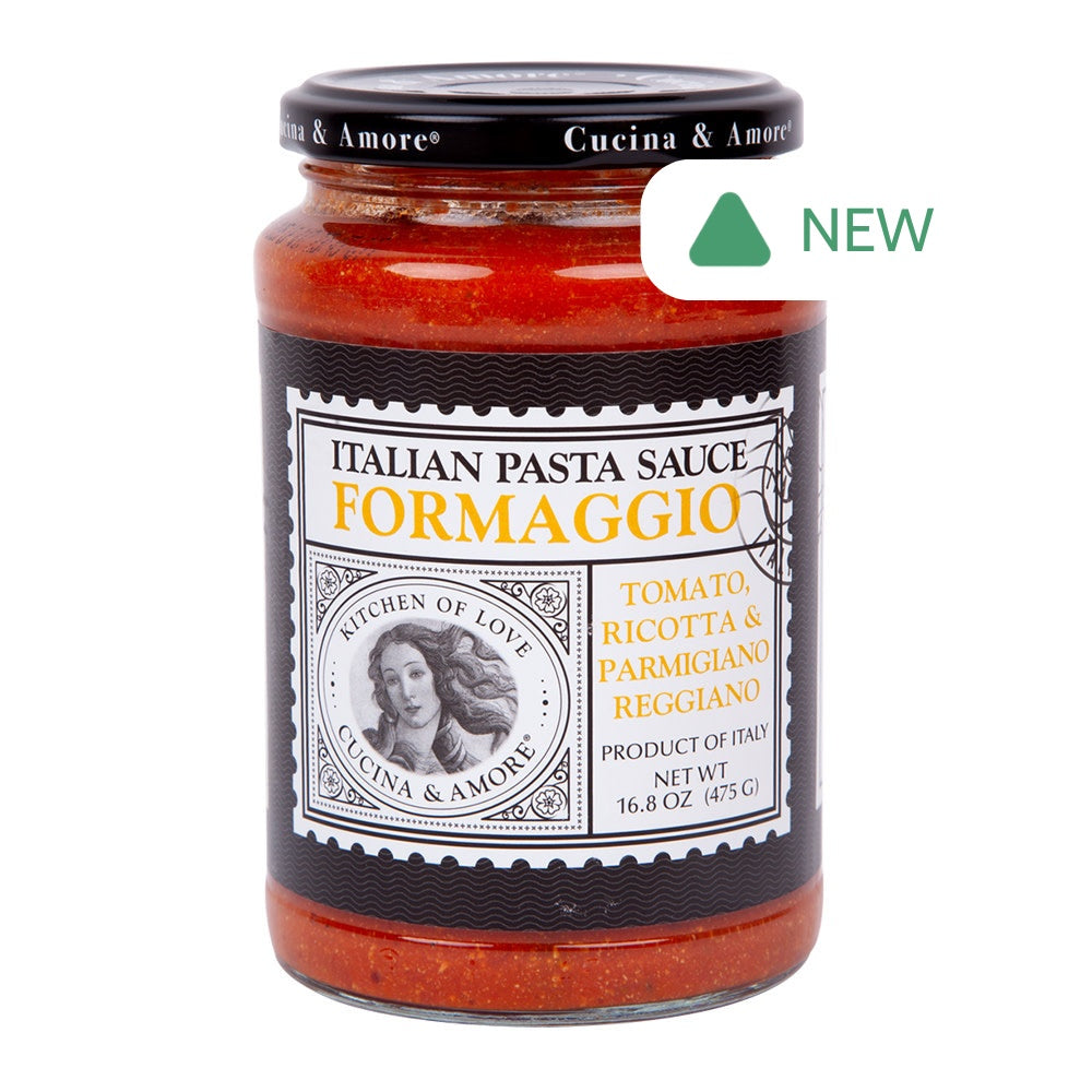 Wholesale Cucina & Amore Formaggio Sauce 16.8 Oz Jar- Bulk