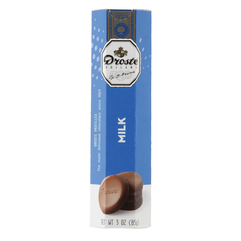 Wholesale Droste Milk Chocolate Pastilles 2.8 Oz- Bulk