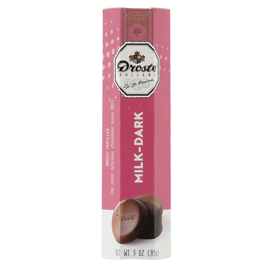 Wholesale Droste Pastille Milk & Dark Chocolate 3 Oz Box- Bulk